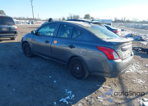 2016 Nissan Versa 1.6 Sv z USA, uszkodzony, nr VIN 3N1CN7AP9GL861115